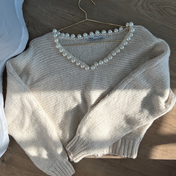 Zara pearl sweater - Picture 6 of 6